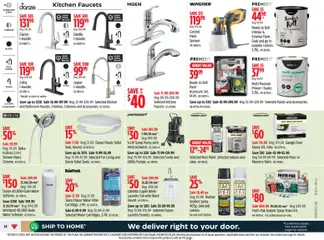 Preview of Canadian Tire weekly flyer from shop Canadian Tire valid from 19.03.2026 | Page: 14 | Products: Shower, Coat