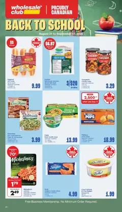 Preview of Wholesale Club - Back to School from shop Wholesale Club valid from 21.08.2025