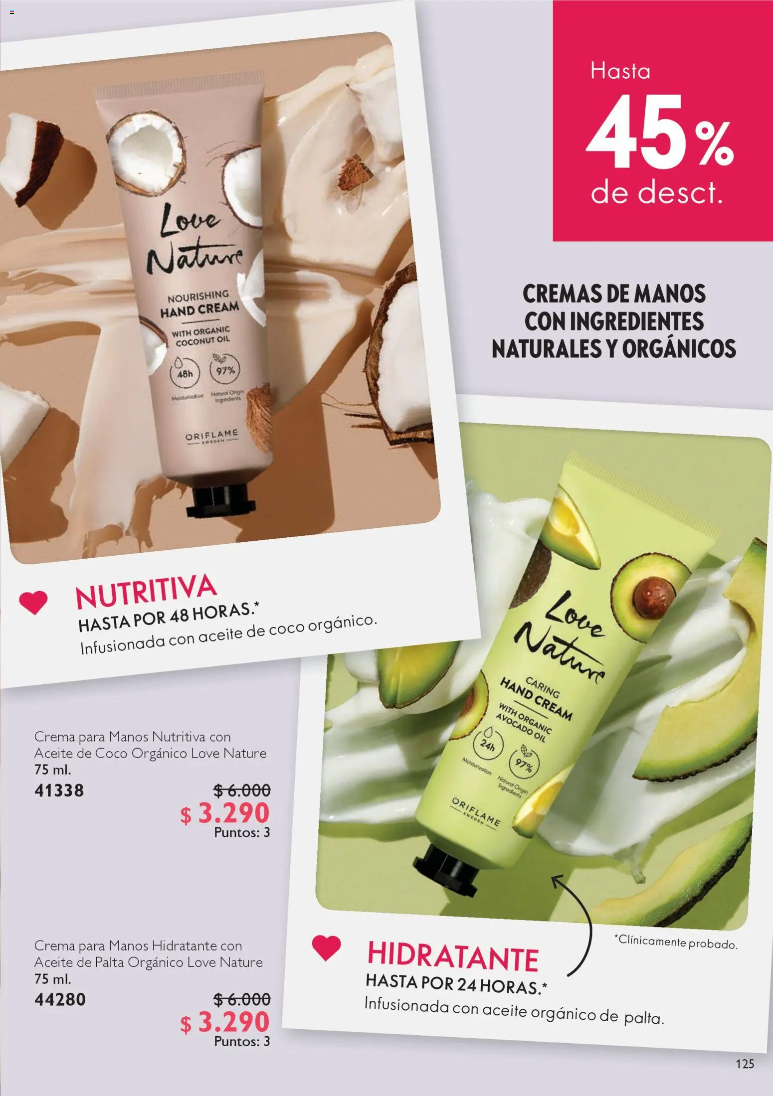 Oriflame catálogo │ válido desde el 25.10.2025 | Página: 125 | Productos: Palta, Aceite, Crema