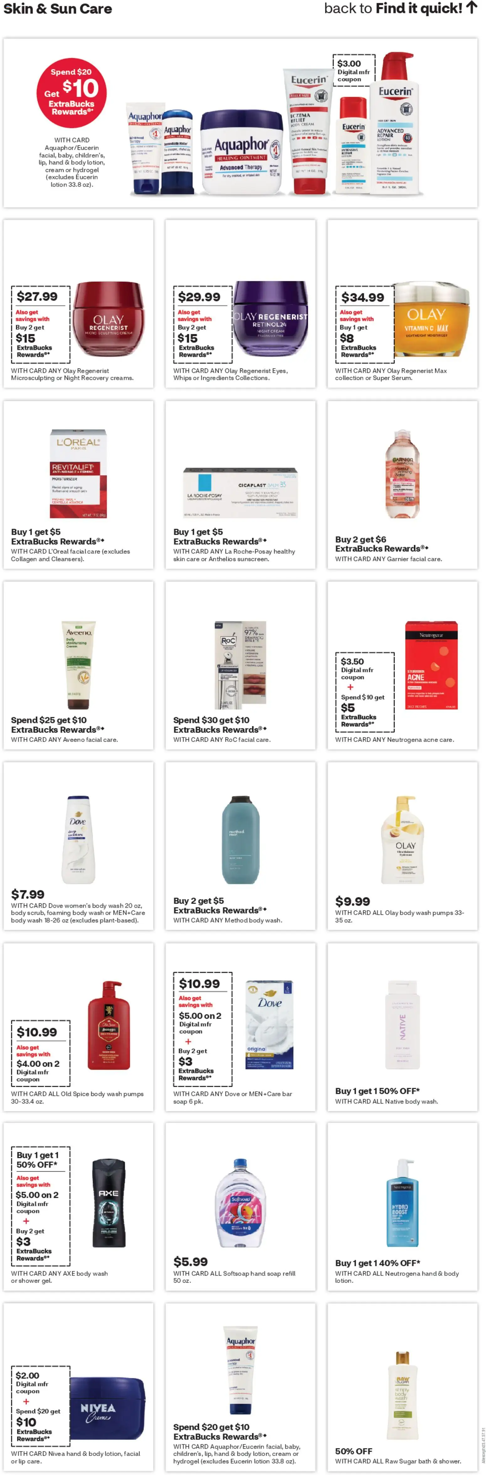 CVS Pharmacy Weekly Ad - WV - valid from 15.02.2026 | Page: 12 | Products: Body cream, Skin Lotion, Cream, Body Wash