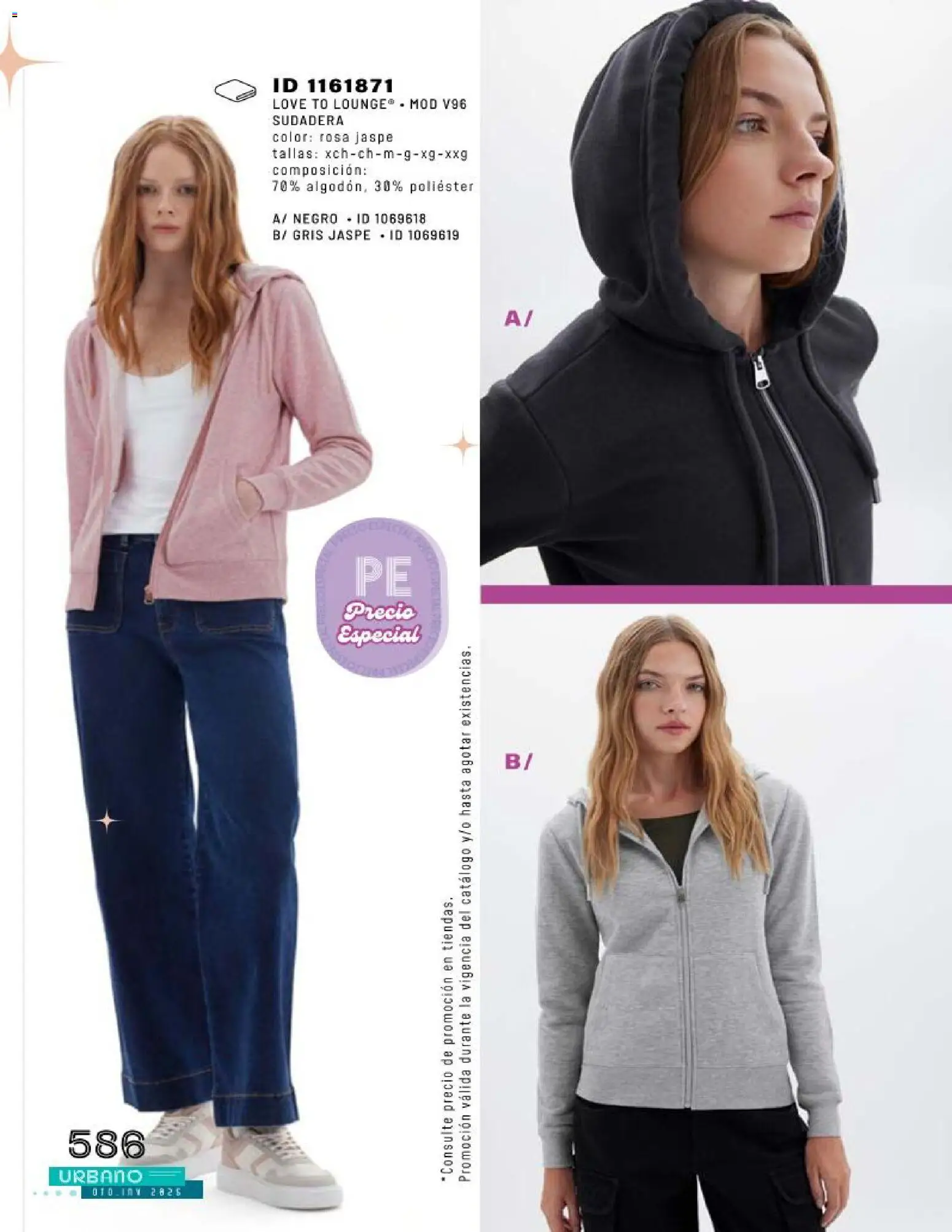 Nuevas ofertas de Price Shoes válidas en toda la República Mexicana desde el 04.12.2025. ¡Encuentra las mejores ofertas en Price Shoes catálogo Urbano! | Página: 586 | Productos: Sudadera