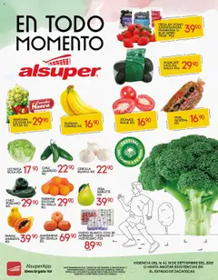 Vista previa de Alsuper - Folleto Zacatecas, nuevo folleto de la tienda, válido en México a partir del 16.09.2025