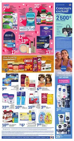 Preview of Uniprix weekly flyer / circulaire from shop Uniprix valid from 05.02.2026 | Page: 2 | Products: Face wash, Fabric softener, Detergent, Bath