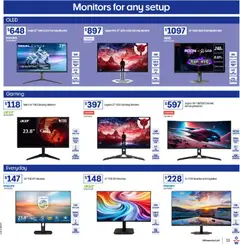 Preview of Officeworks catalogue  - valid from 31.03.2026 | Page: 13 | Products: Monitor, Speaker