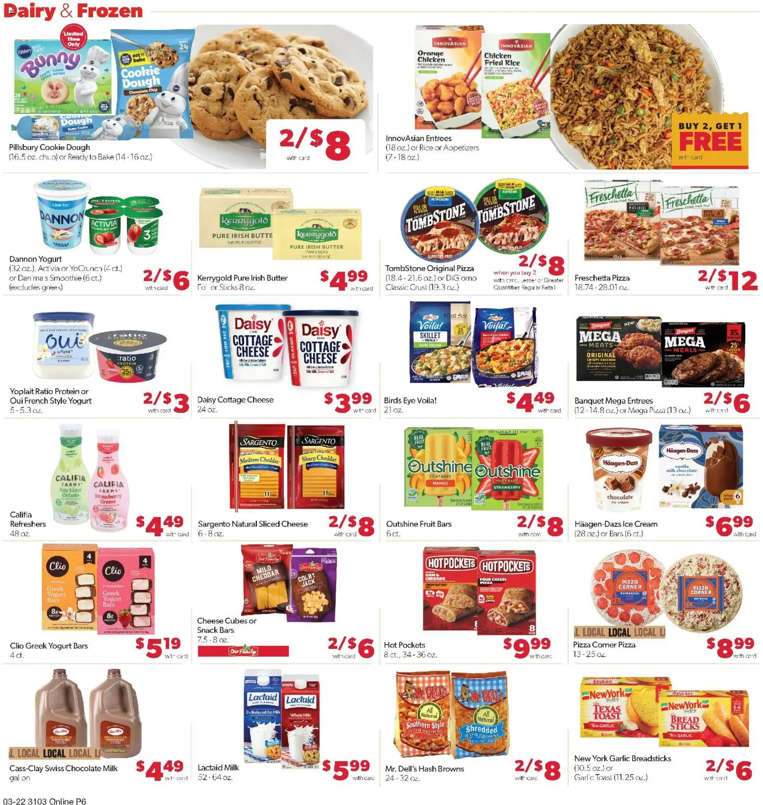 Family Fare Weekly Ad - ND - valid from 22.03.2026 | Page: 11 | Products: Skillet, Cheese, Bread, Ham