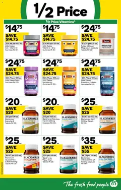 Preview of Weekly catalogue Woolworths NSW 20/10 - valid from 22.10.2025 | Page: 10 | Products: Fish, Fridge, Iron, Tablets
