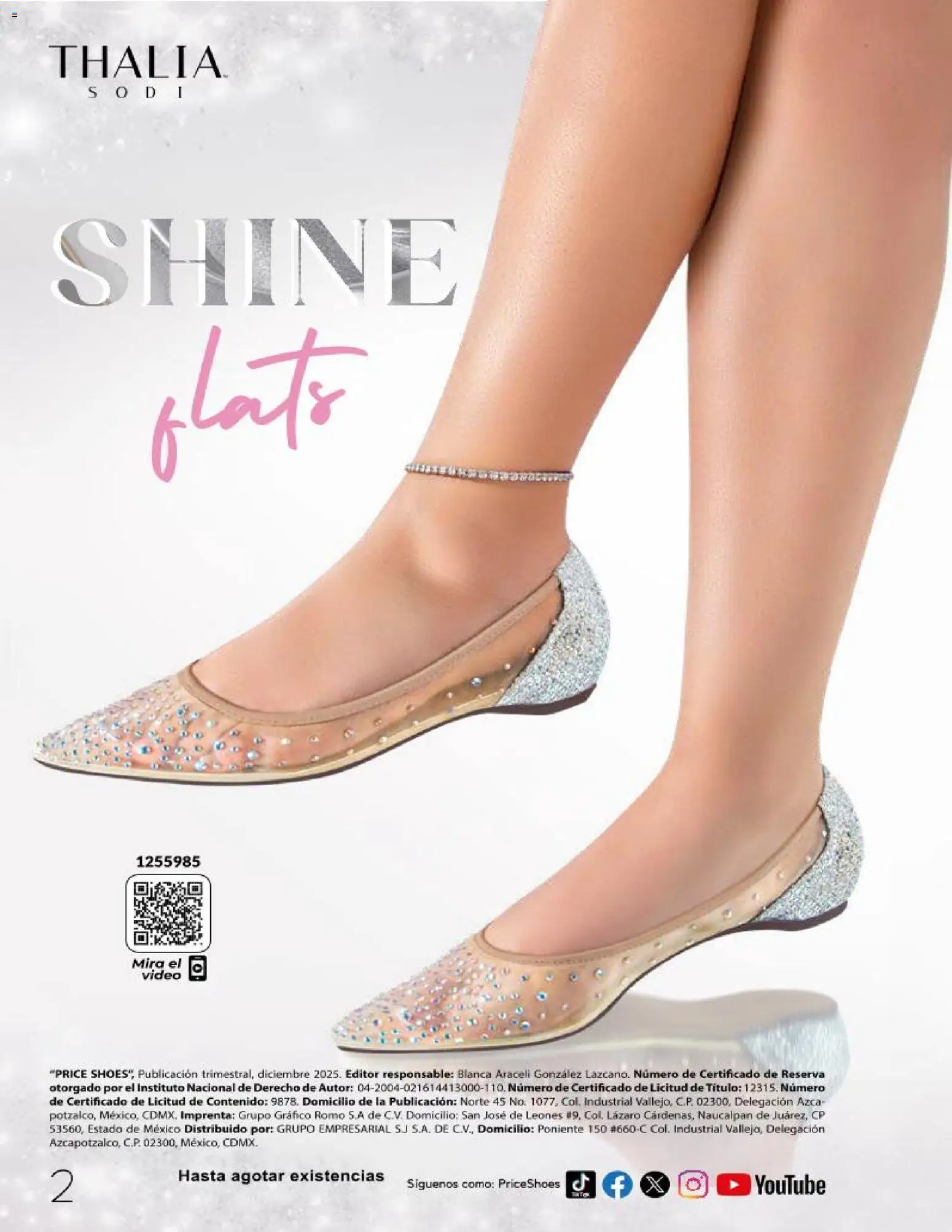 Nuevas ofertas de Price Shoes válidas en toda la República Mexicana desde el 06.12.2025. ¡Encuentra las mejores ofertas en Price Shoes catálogo! | Página: 2 | Productos: Video