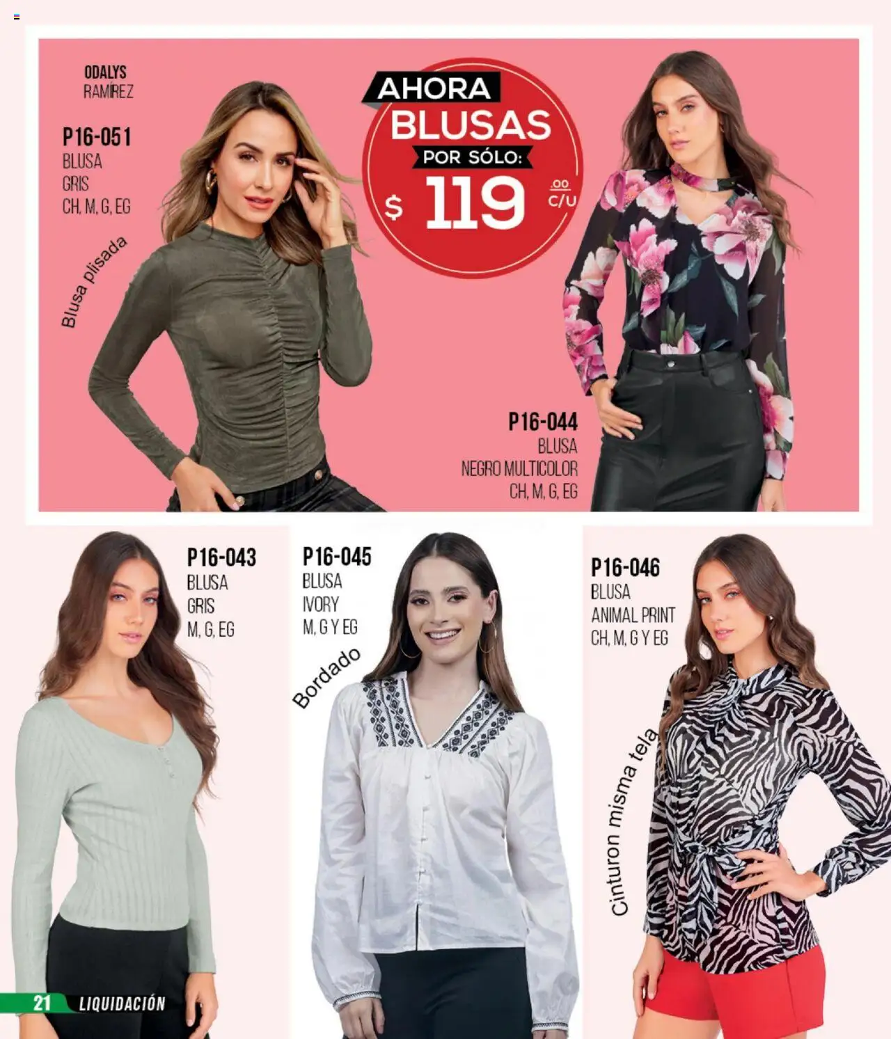 Nuevas ofertas de Cklass válidas en toda la República Mexicana desde el 22.09.2025. ¡Encuentra las mejores ofertas en Cklass - Catálogo Liquidación Calzado! | Página: 205 | Productos: Blusa, Cinturón