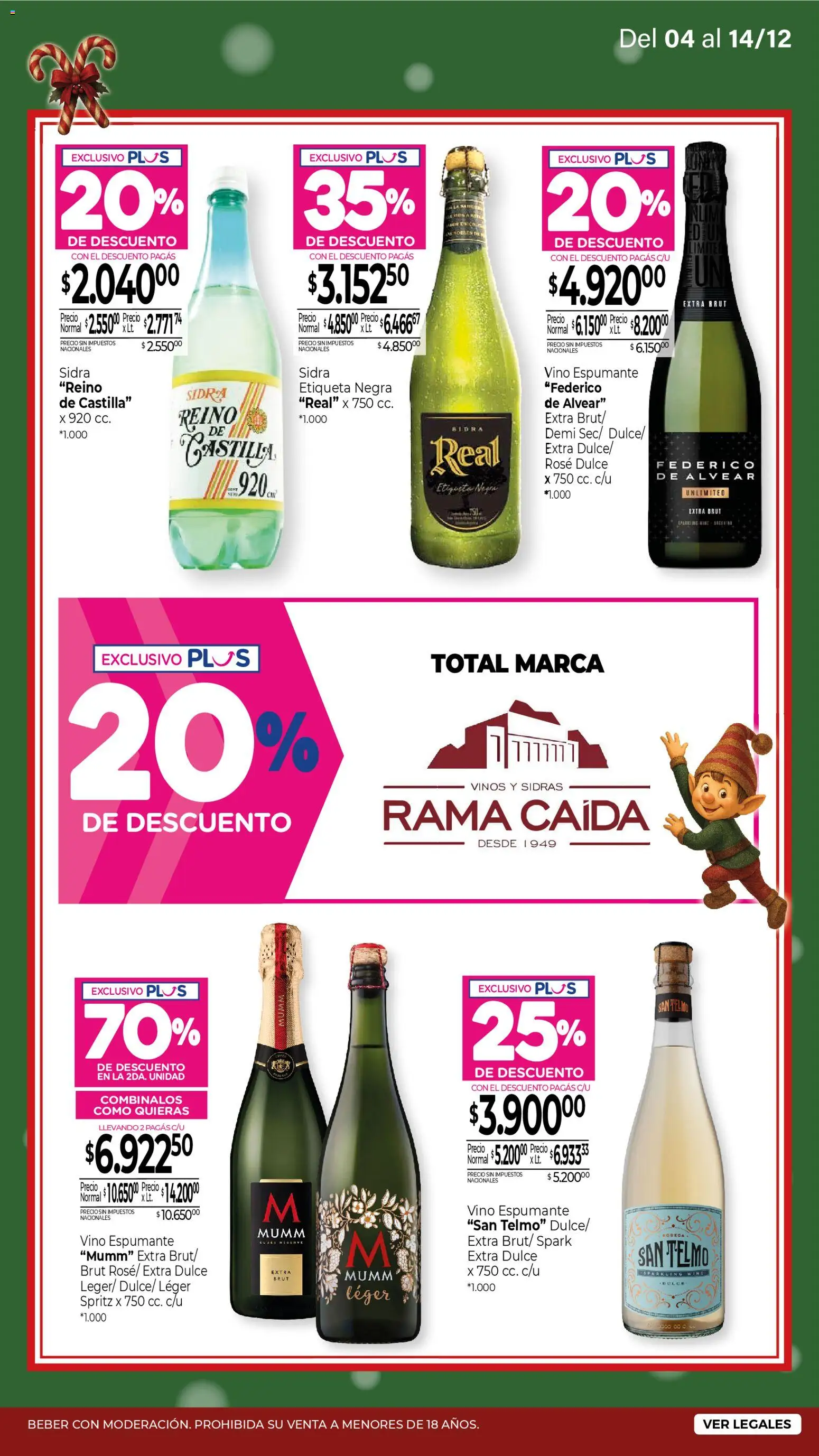 La Anonima - catalogos │ válido desde el 04.12.2025 | Página: 5 | Productos: Vino