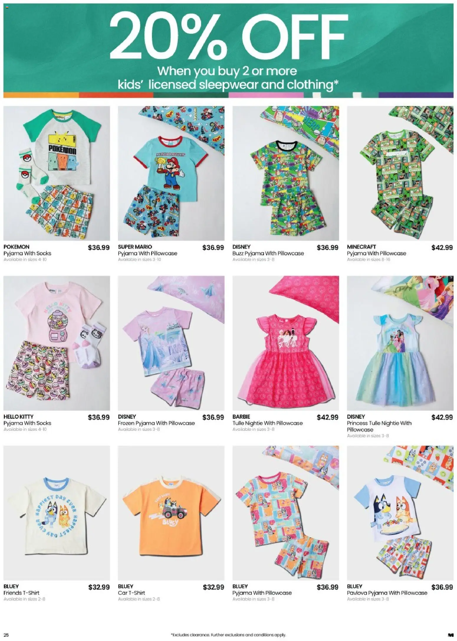 Myer catalogue - valid from 27.10.2025 | Page: 25 | Products: Sleepwear, Socks, Pavlova