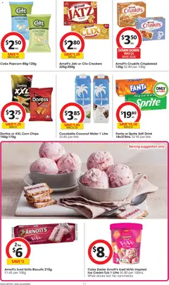 Preview of Coles catalogue  - valid from 18.03.2026 | Page: 11 | Products: Light, Crackers, Chips, Cream
