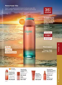 Natura Folheto - válido de 08.07.2025 | Página: 21 | Produtos: Fragrância, Hidratante corporal, Desodorante, Sabonete