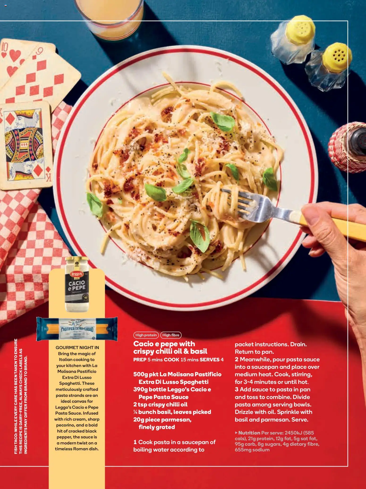 Woolworths catalogue - valid from 01.04.2026 | Page: 71 | Products: Pasta, Water, Sauce, Chilli