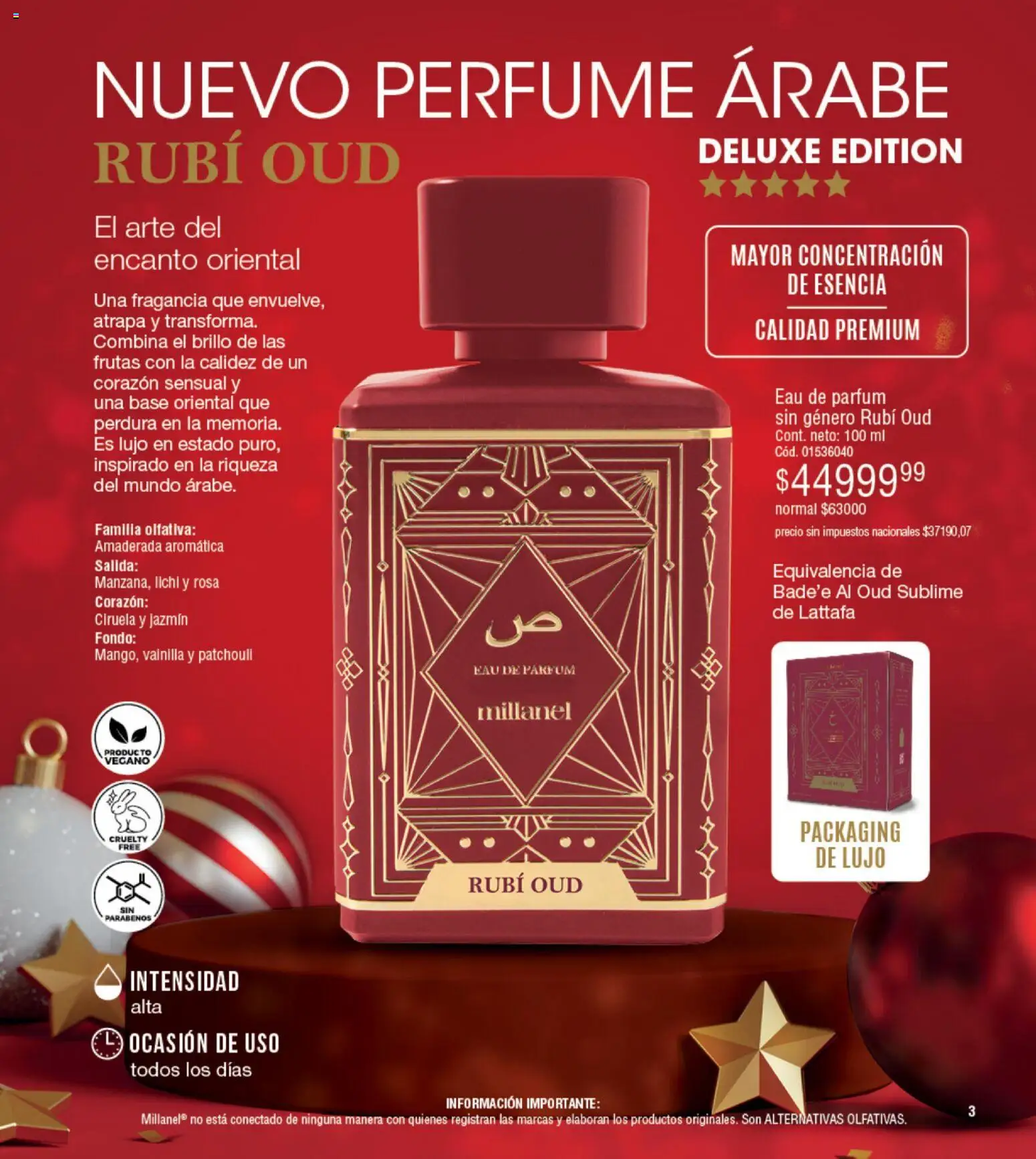 Millanel - Catálogo │ válido desde el 10.11.2025 | Página: 3 | Productos: Perfume, Fragancia, Brillo