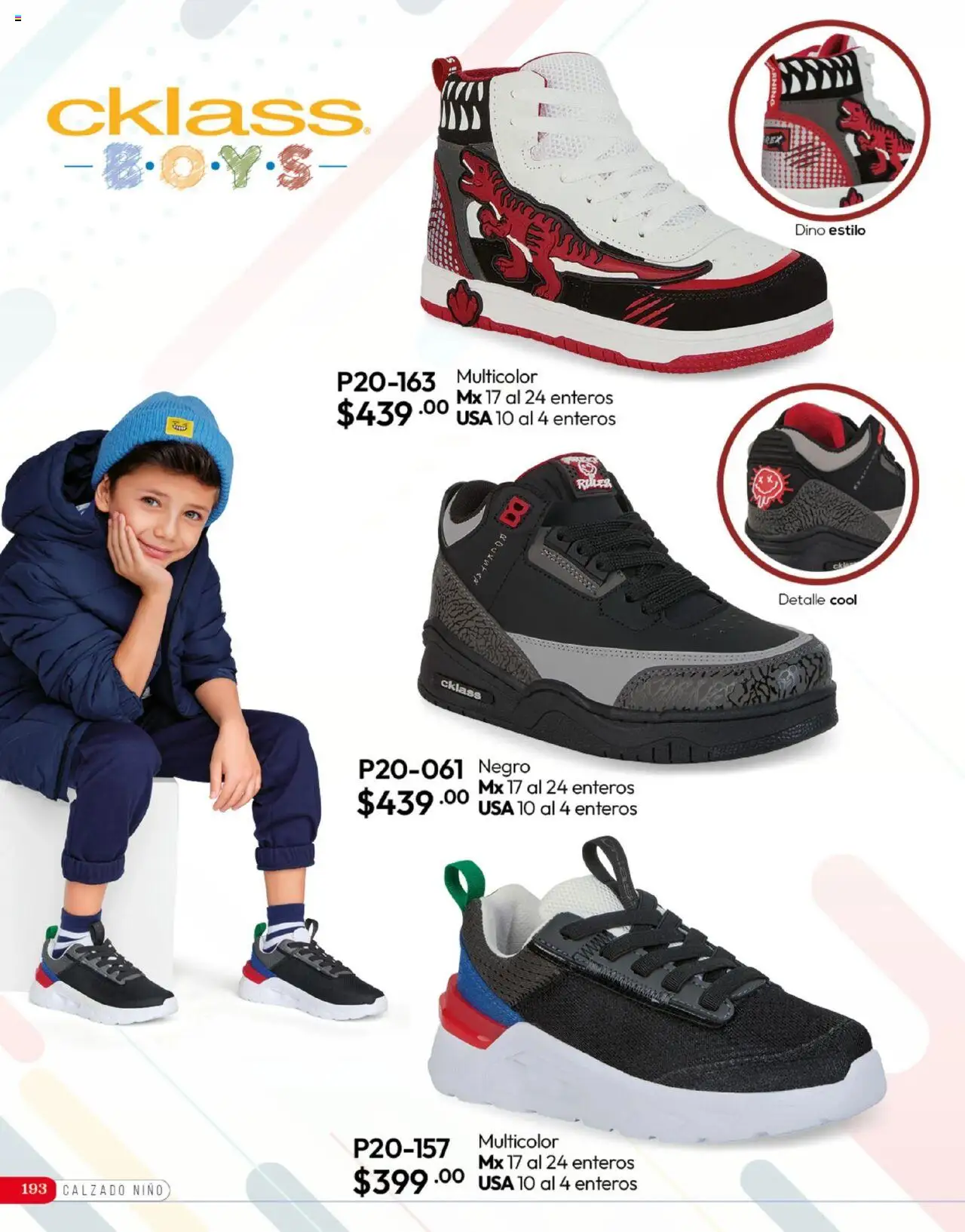 Nuevas ofertas de Cklass válidas en toda la República Mexicana desde el 16.09.2025. ¡Encuentra las mejores ofertas en Cklass - Catálogo Invierno Calzado! | Página: 194