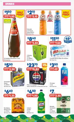 Preview of Foodland catalogue  - valid from 01.04.2026 | Page: 22 | Products: Pepsi, Water, Soft drinks, Lemon