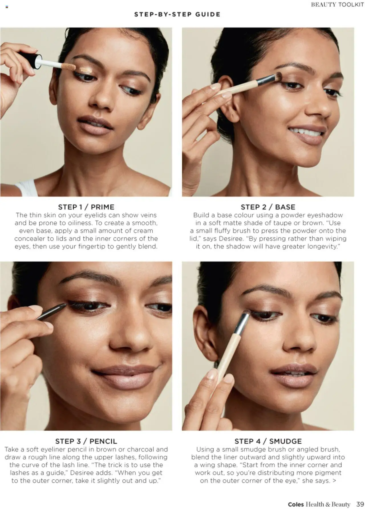 Coles catalogue - valid from 30.06.2025 | Page: 39 | Products: Concealer, Brush, Cream, Pencil