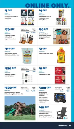 Preview of Sam's Club weekly ads valid from 28.01.2026 | Page: 21