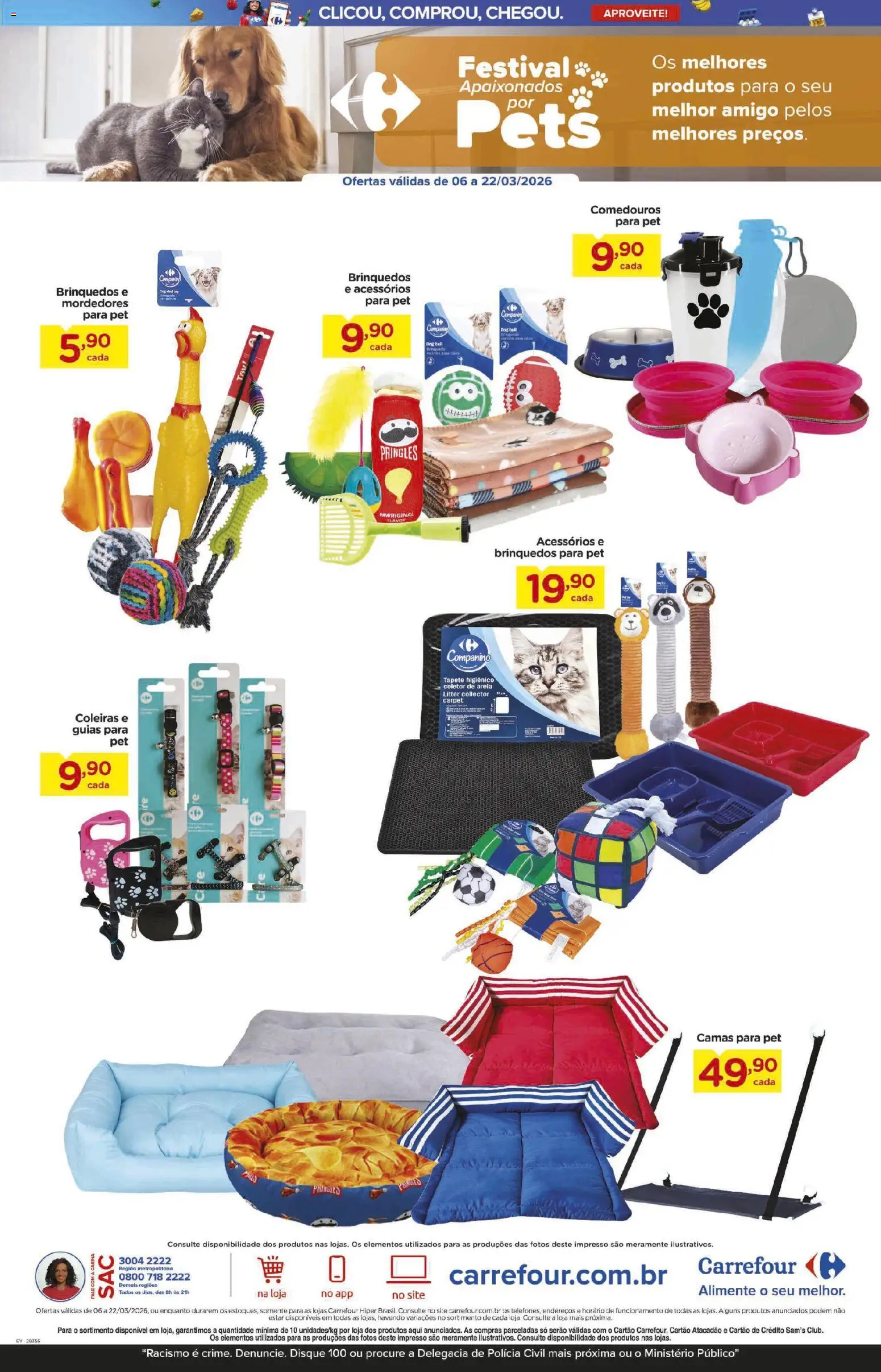 Carrefour Folheto - válido de 06.03.2026 | Página: 7 | Produtos: Tapete, Tapete higiênico