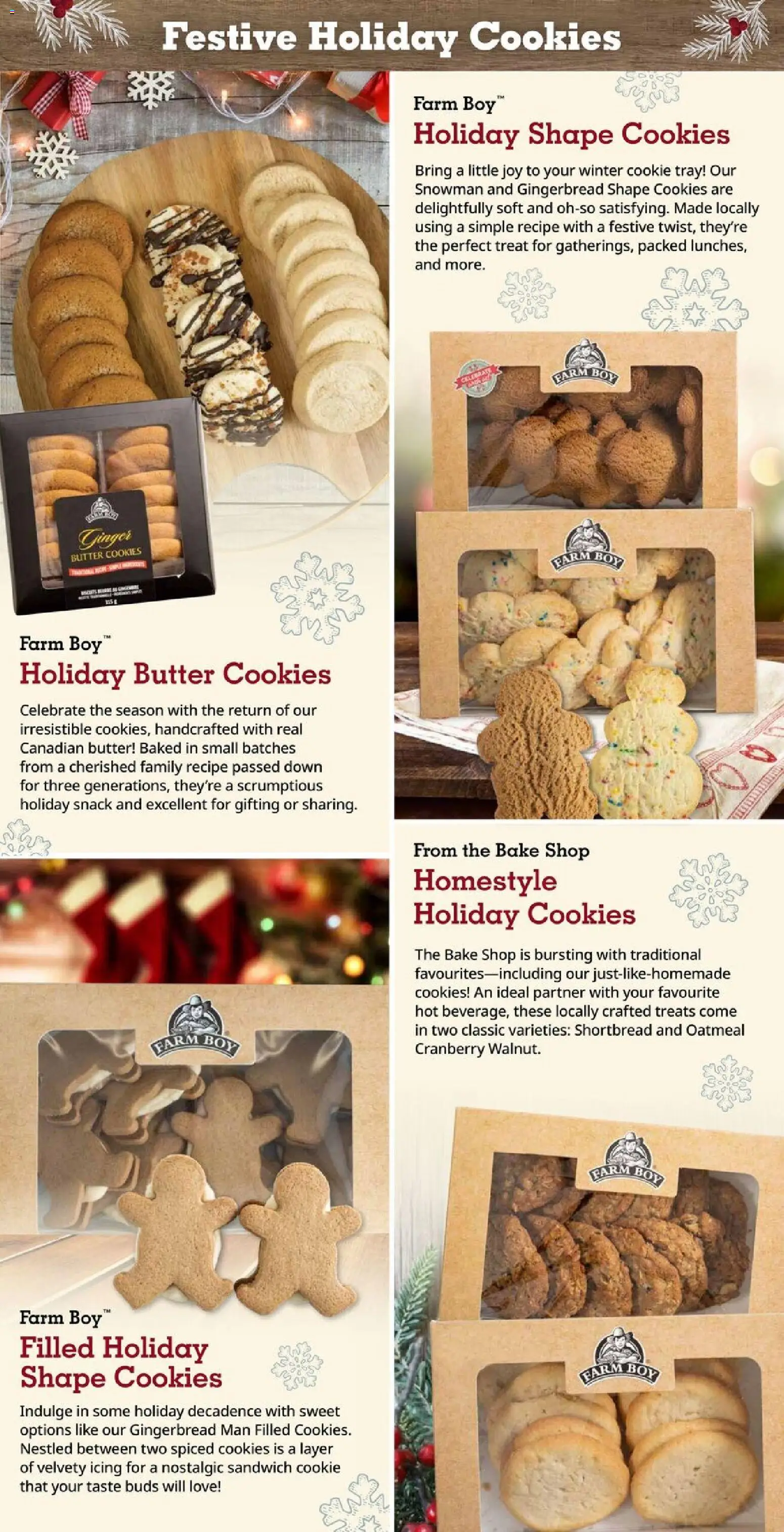 Farm Boy flyer valid from 04.12.2025 | Page: 5 | Products: Cookies, Butter