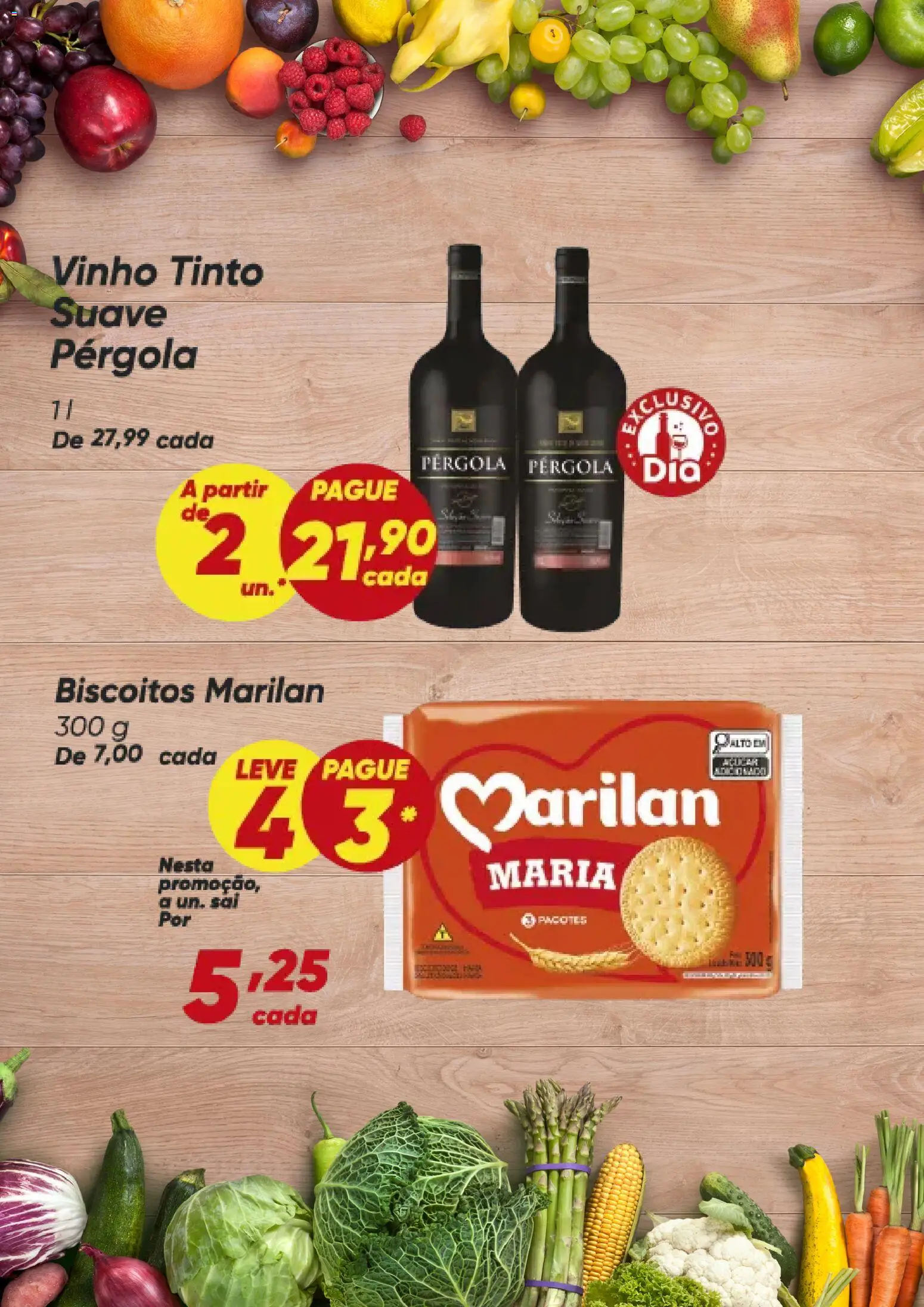 Dia Folheto - válido de 08.01.2026 | Página: 5 | Produtos: Vinho, Biscoitos, Sal