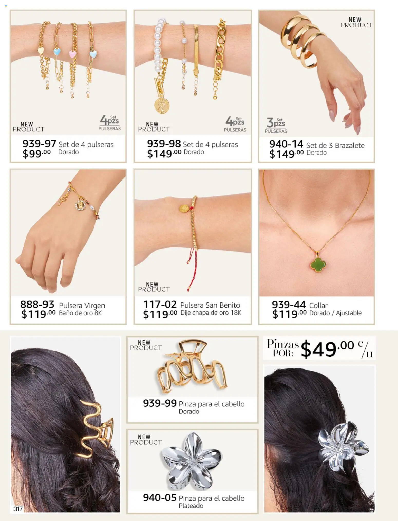 Nuevas ofertas de Cklass válidas en toda la República Mexicana desde el 02.01.2026. ¡Encuentra las mejores ofertas en Cklass catálogo Secrets! | Página: 392 | Productos: Collar, Dije, Brazalete, Pinza