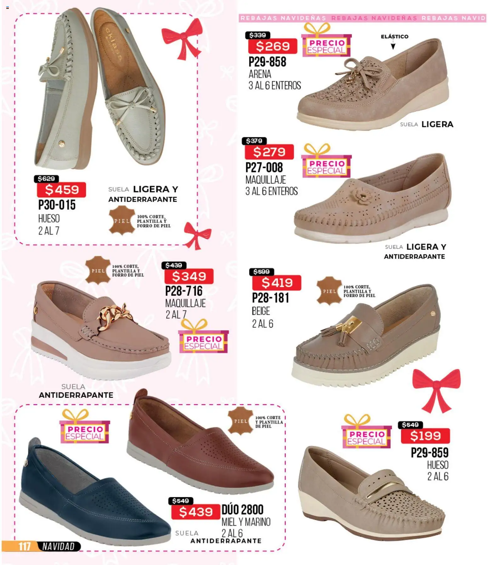 Nuevas ofertas de Cklass válidas en toda la República Mexicana desde el 30.11.2025. ¡Encuentra las mejores ofertas en Cklass catálogo Rebajas Navideñas Calzado! | Página: 118 | Productos: Maquillaje