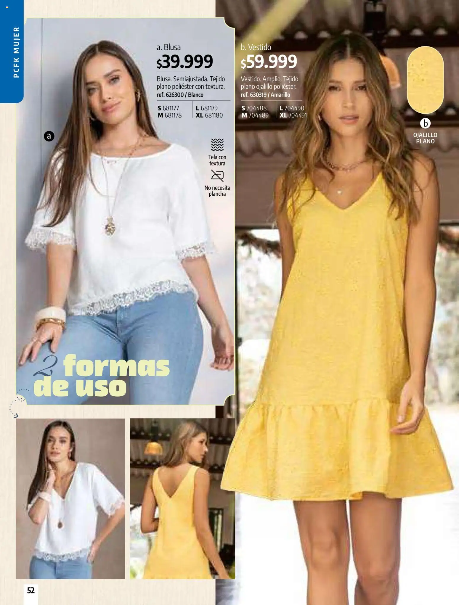 Pacifika revista - valida desde el 24.02.2026 | Página: 54 | Productos: Plancha, Vestido, Blusa