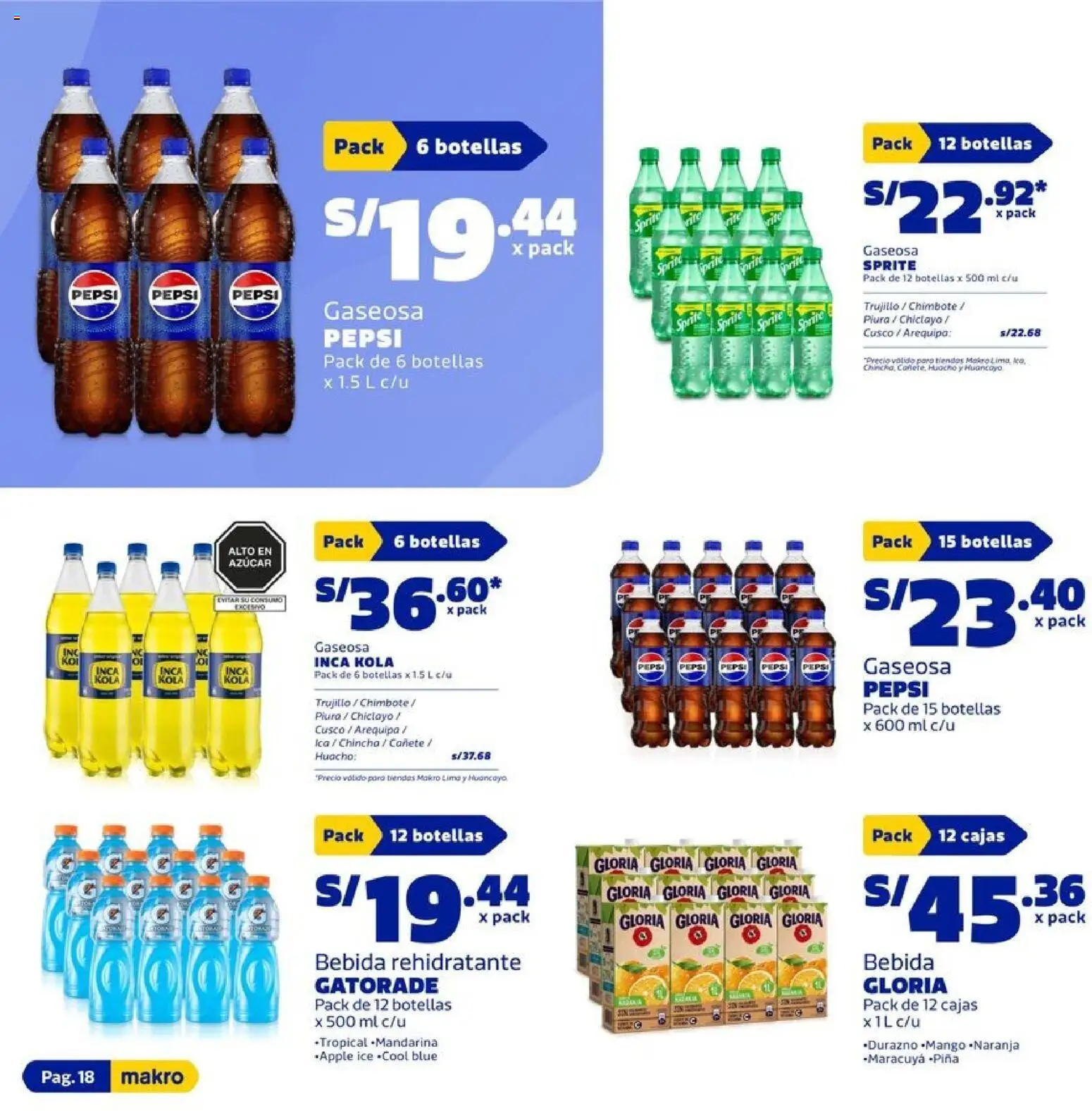 Catálogo Makro válido desde 09.04.2026 | Página: 18 | Productos: Piña