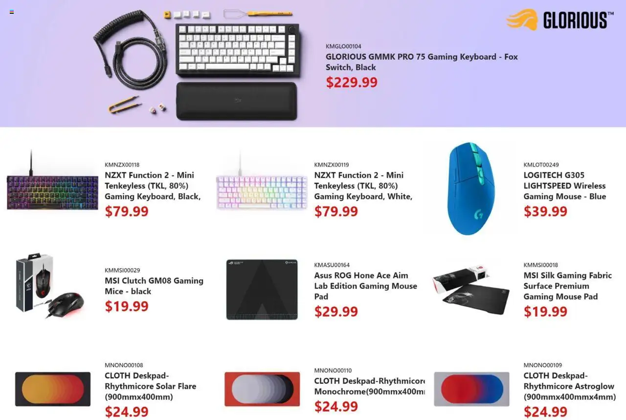 Canada Computers flyer valid from 26.09.2025 | Page: 10 | Products: Mouse, Keyboard