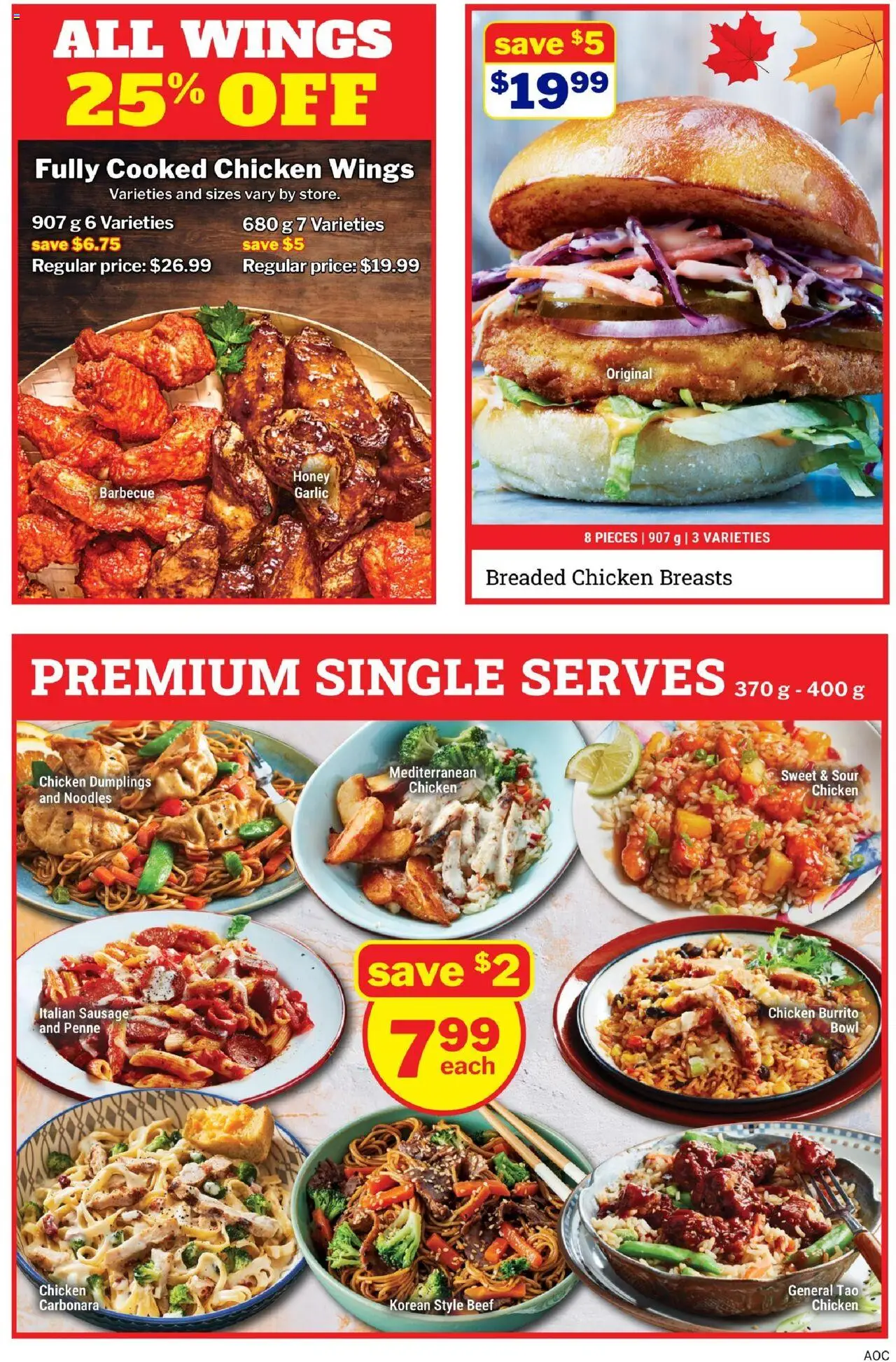 M&M Food Market flyer valid from 02.10.2025 | Page: 5 | Products: Beef, Chicken wings, Chicken breasts, Chicken