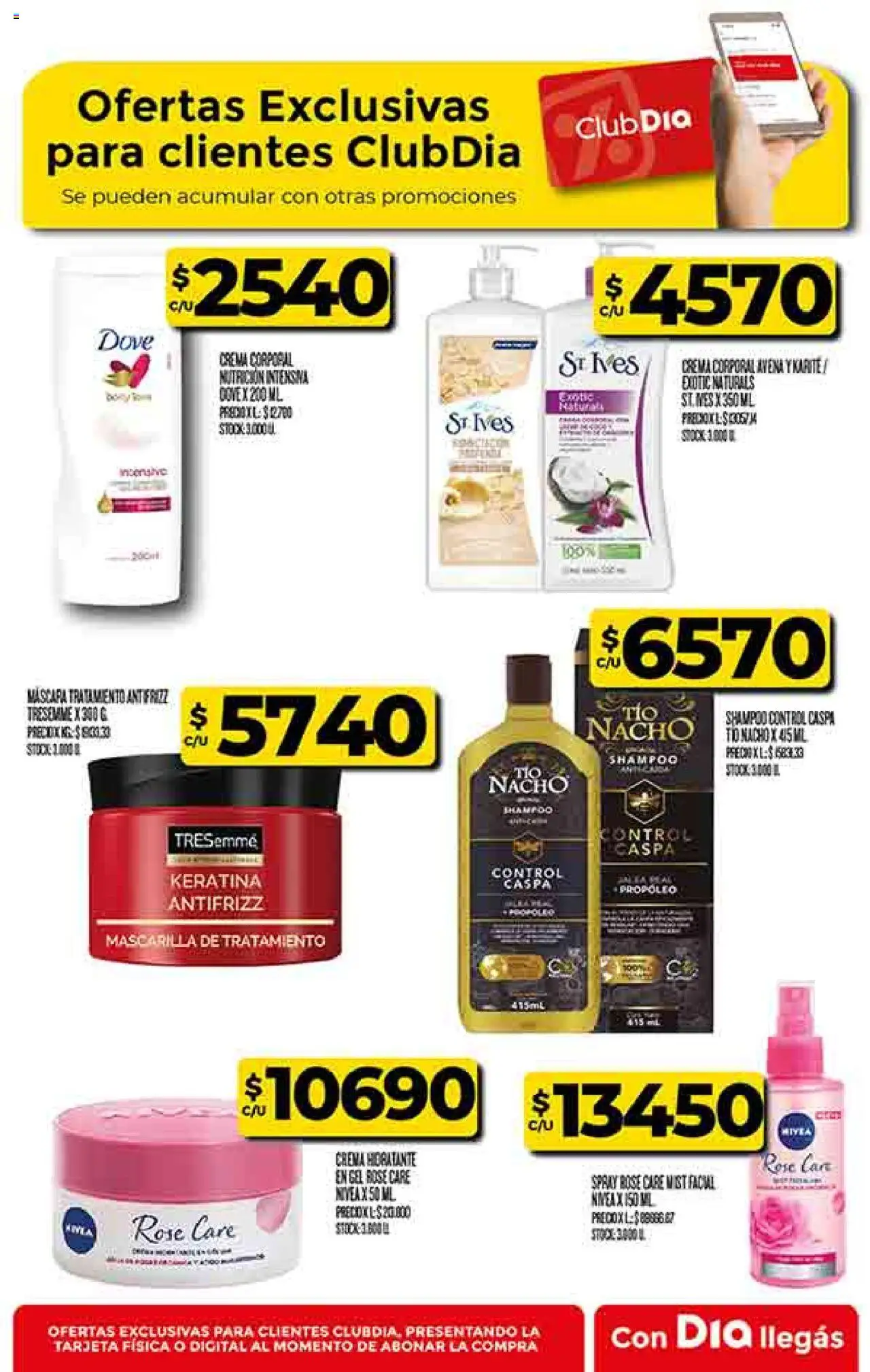 Supermercado DIA Ofertas │ válido desde el 20.08.2025 | Página: 54 | Productos: Mascarilla, Máscara, Avena, Crema