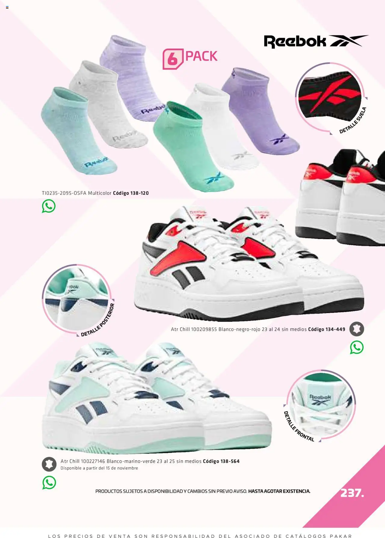 Nuevas ofertas de SC Pakar válidas en toda la República Mexicana desde el 29.08.2025. ¡Encuentra las mejores ofertas en SC Pakar - Catálogo Otoño Women! | Página: 237