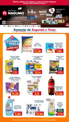 Nagumo ofertas Segunda e Terça - Pré-Visualização do folheto da loja Nagumo, válido de 13.04.2026