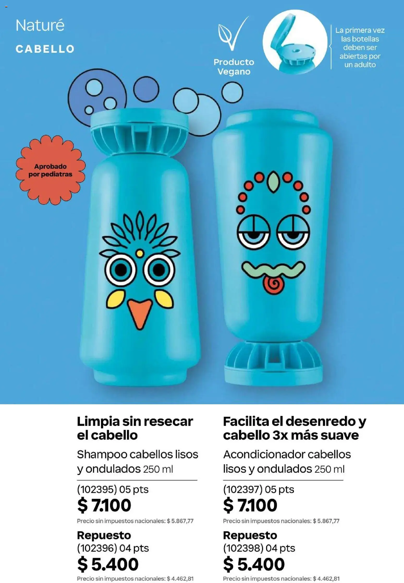 Natura Catálogo Ciclo 4/2026 │ válido desde el 01.04.2026 | Página: 302 | Productos: Shampoo, Acondicionador
