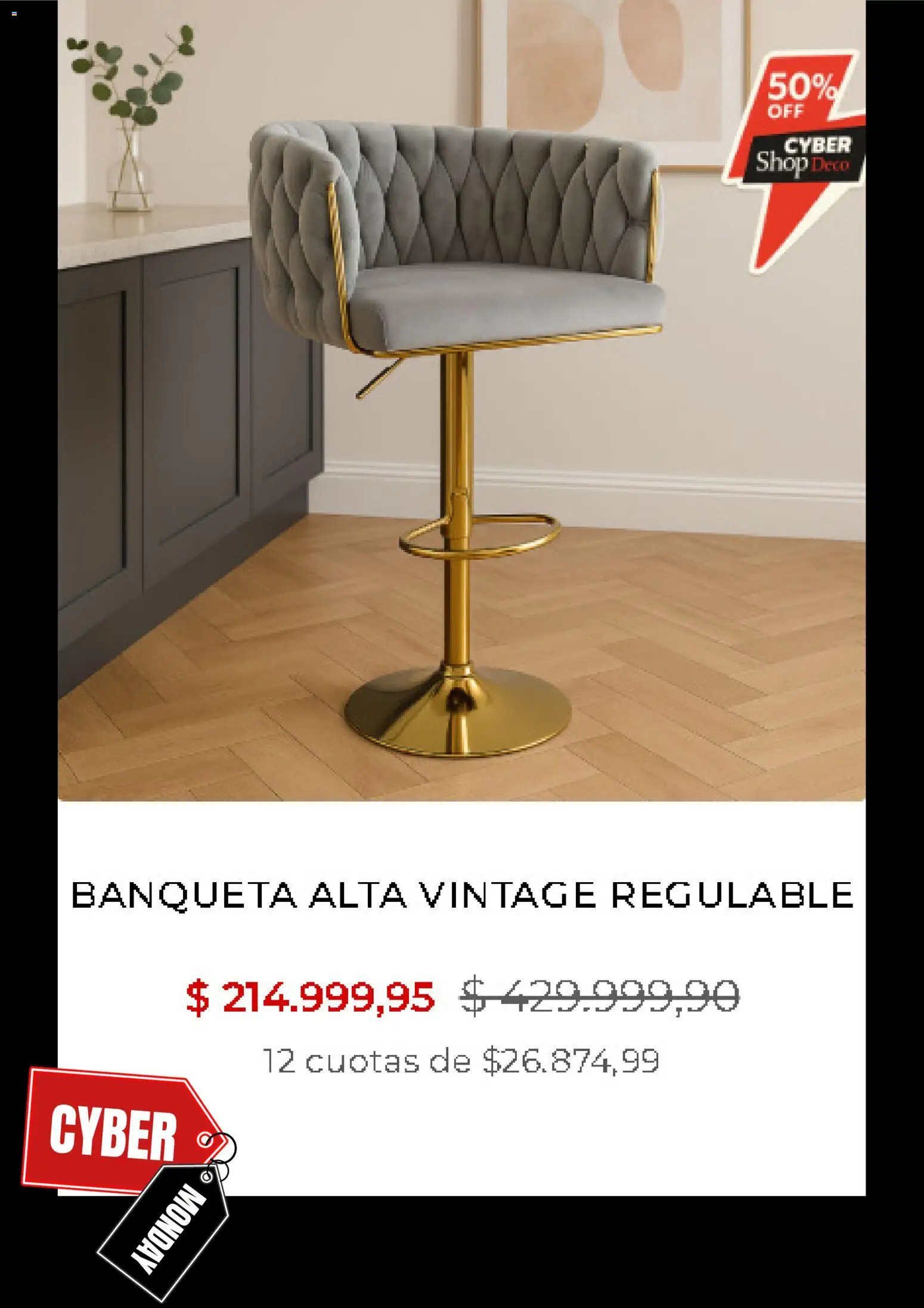 Río Shop Deco Cyber Monday │ válido desde el 03.11.2025 | Página: 5 | Productos: Banqueta