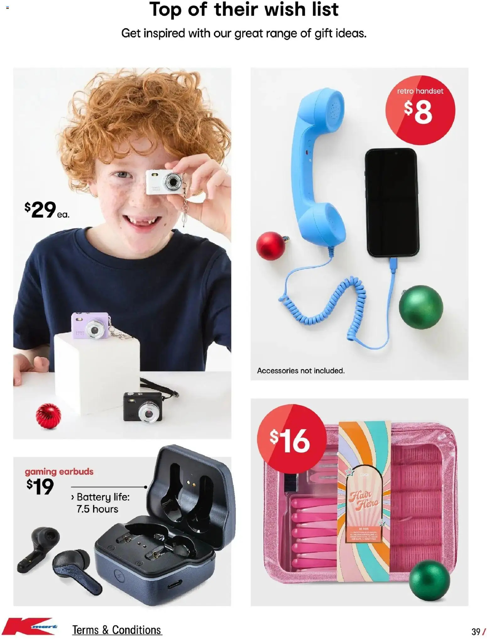 Kmart catalogue - valid from 04.12.2025 | Page: 39 | Products: Battery, Accessories