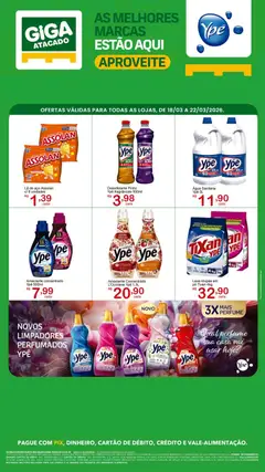 GIGA Atacado ofertas Ypê  - Pré-Visualização do folheto da loja GIGA Atacado, válido de 18.03.2026