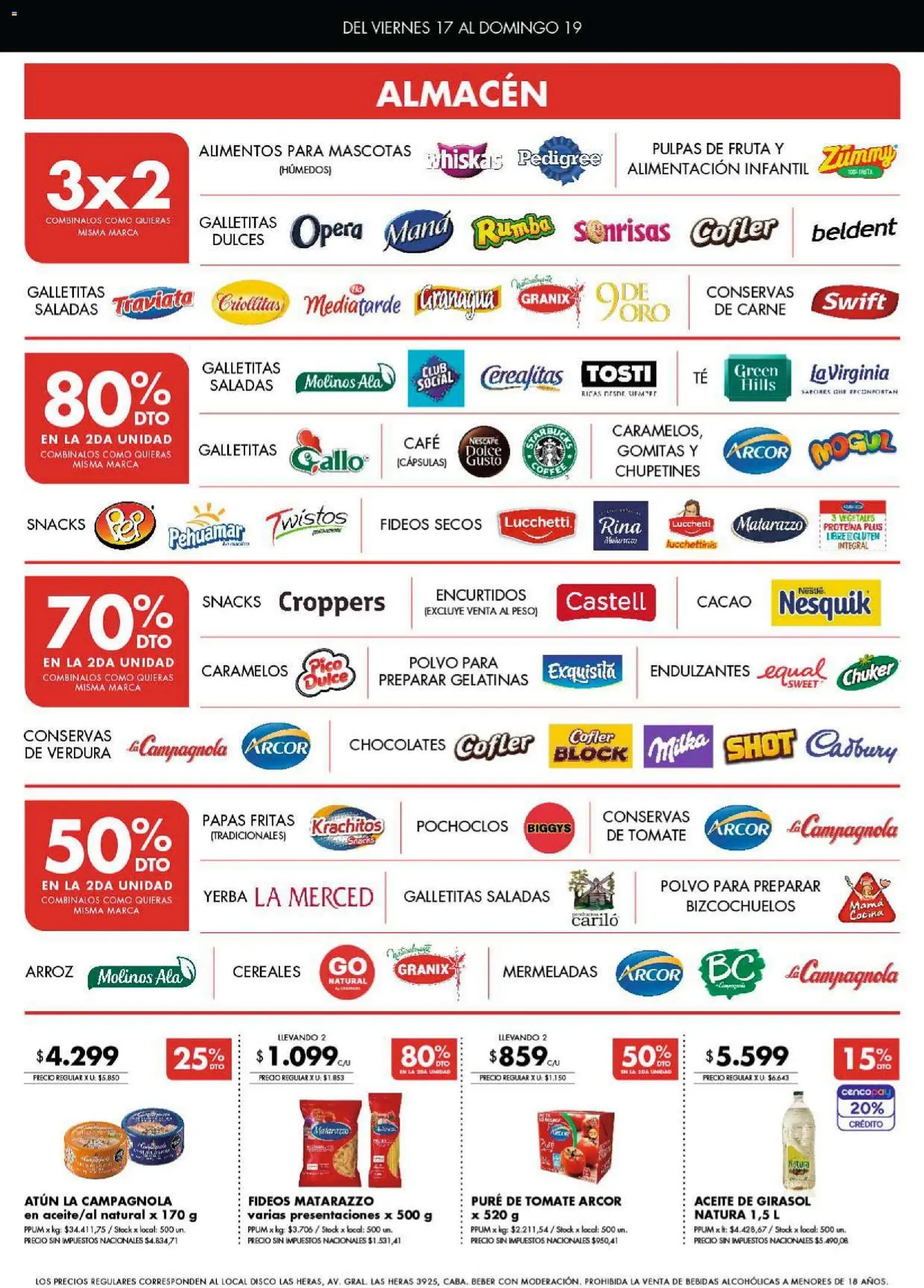 Disco - Ofertas | Córdoba │ válido desde el 16.04.2026 | Página: 2 | Productos: Aceite, Atún, Tomate, Fideos