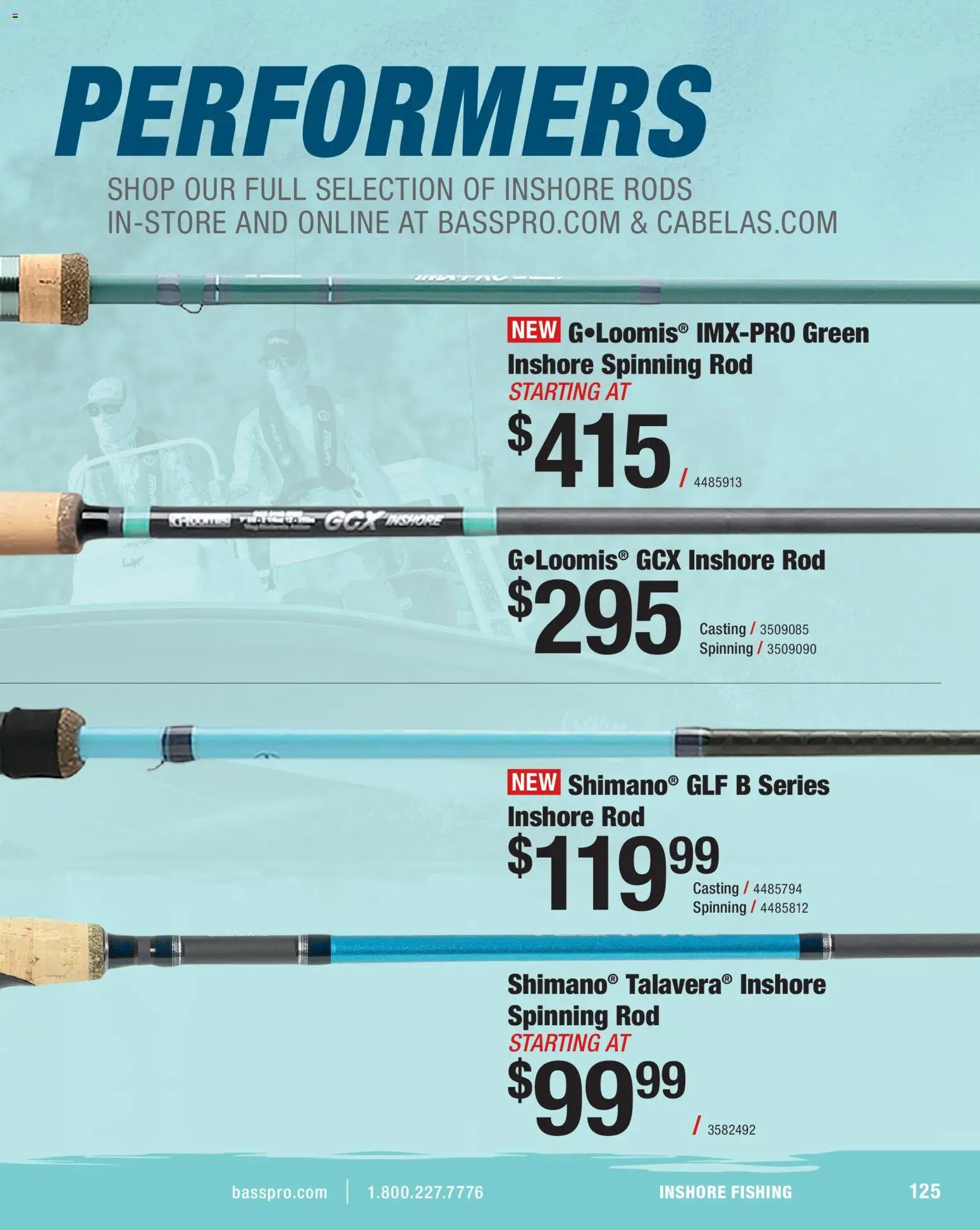Cabela's Saltwater Specialist 26 - valid from 15.12.2025 | Page: 125 | Products: Rod