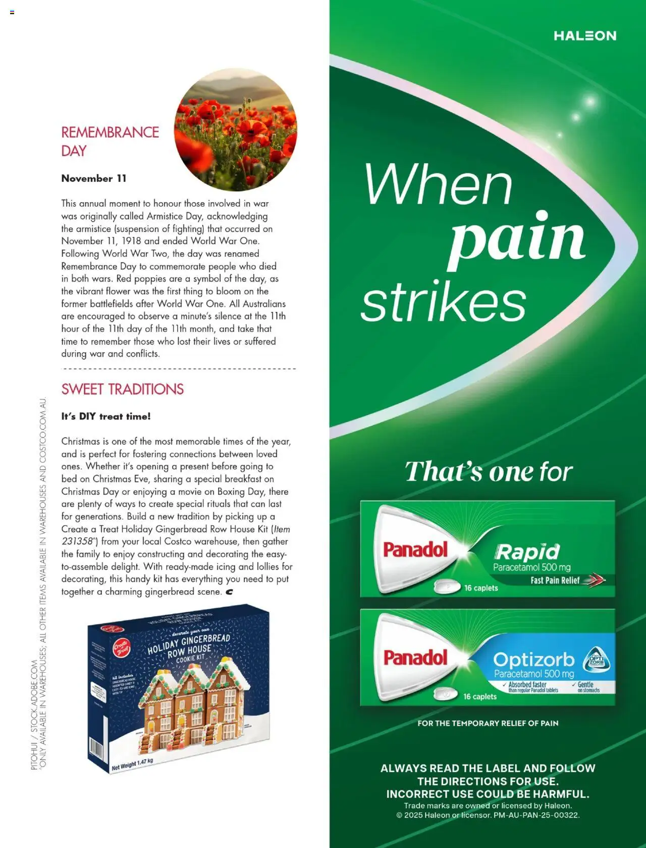 Costco catalogue - valid from 01.11.2025 | Page: 9 | Products: Box, Pork, Turkey, Safe