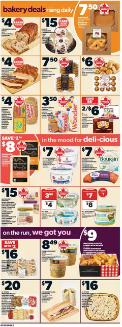 Preview of Valu Mart weekly flyer from shop Valu Mart valid from 05.03.2026 | Page: 4 | Products: Cream, Cookies, Cheese, Bread