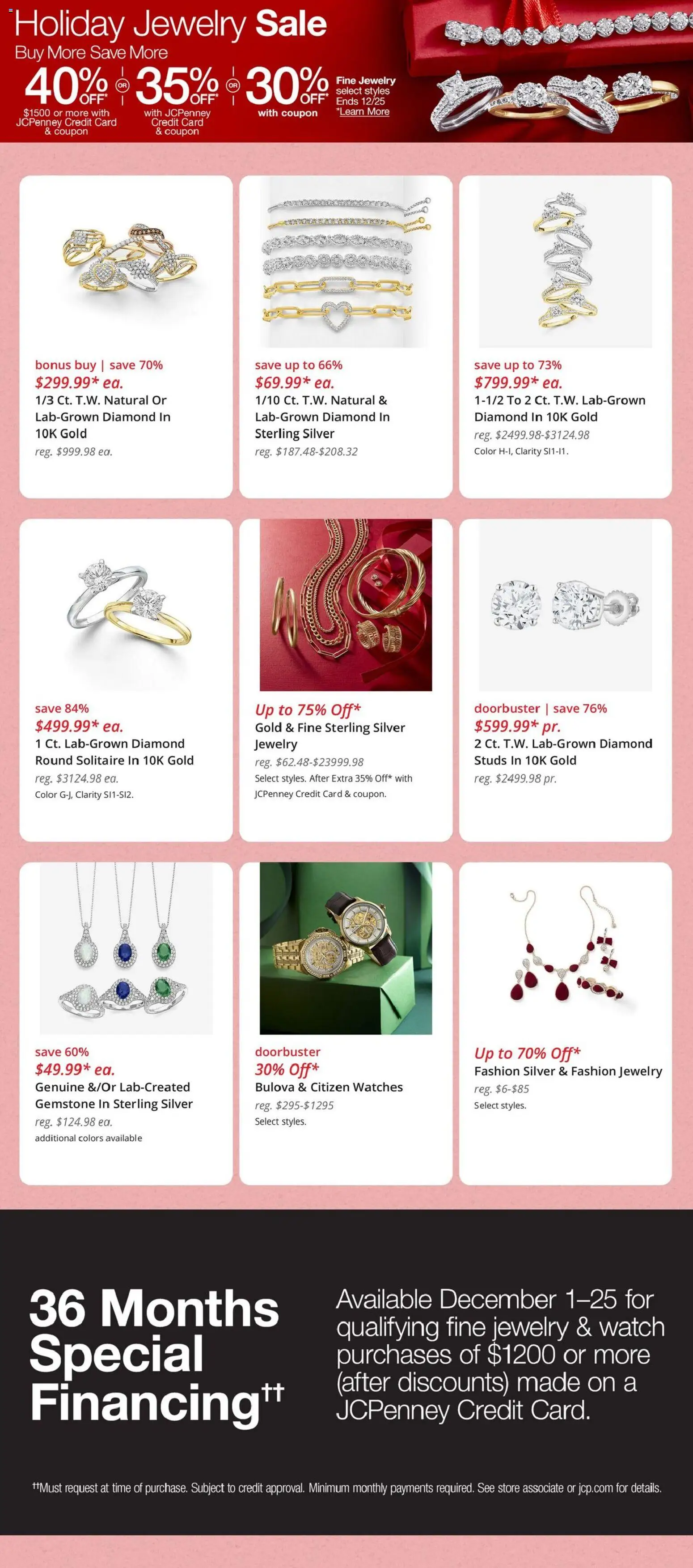 JCPenney Weekly Ad - valid from 19.12.2025 | Page: 3 | Products: Watches, Watch