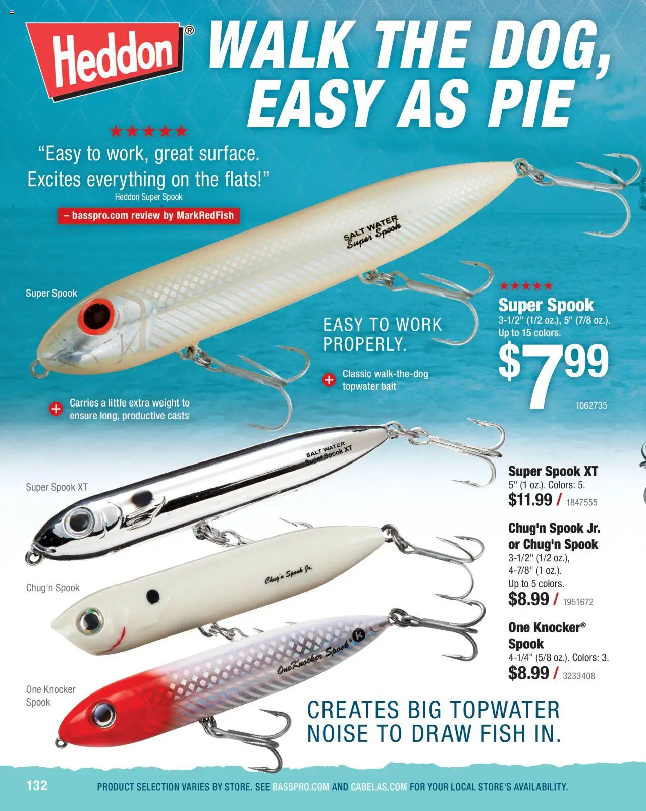 Cabela's Saltwater Specialist 25 - valid from 01.01.2025 | Page: 132 | Products: Fish, Water, Salt, Weight