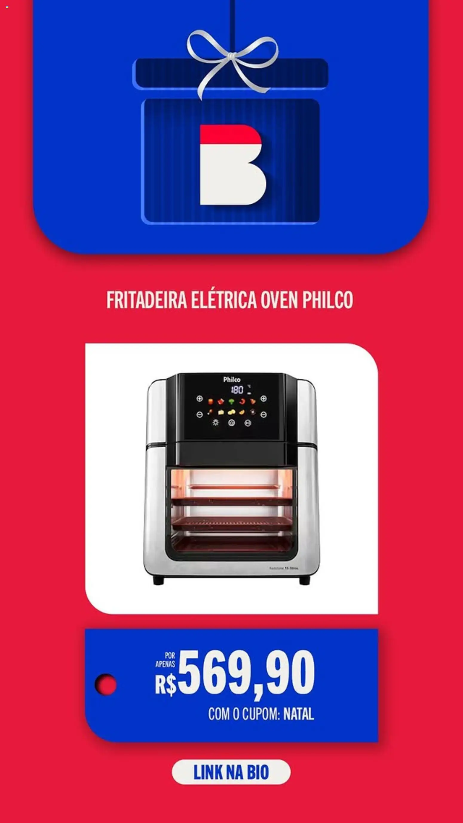 Casas Bahia Folheto - válido de 27.12.2025 | Página: 4 | Produtos: Fritadeira elétrica