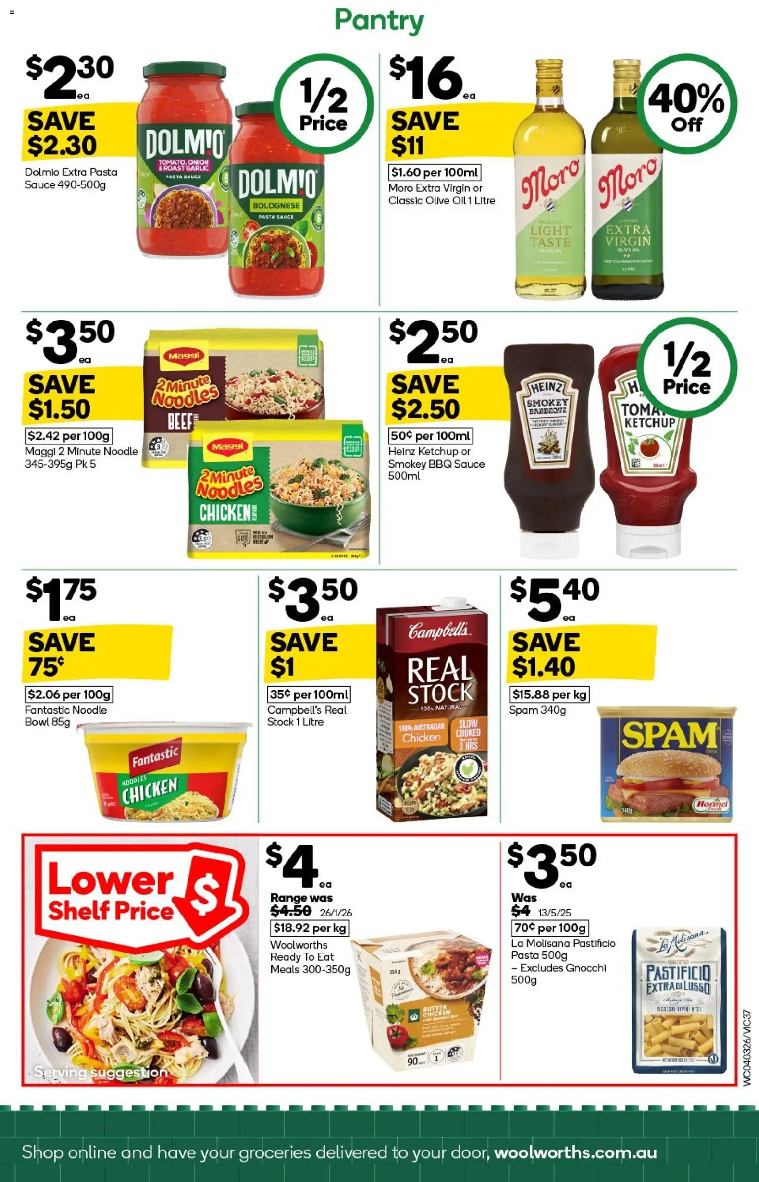 Woolworths catalogue - valid from 04.03.2026 | Page: 37 | Products: BBQ Sauce, Chicken, Olive oil, Sauce