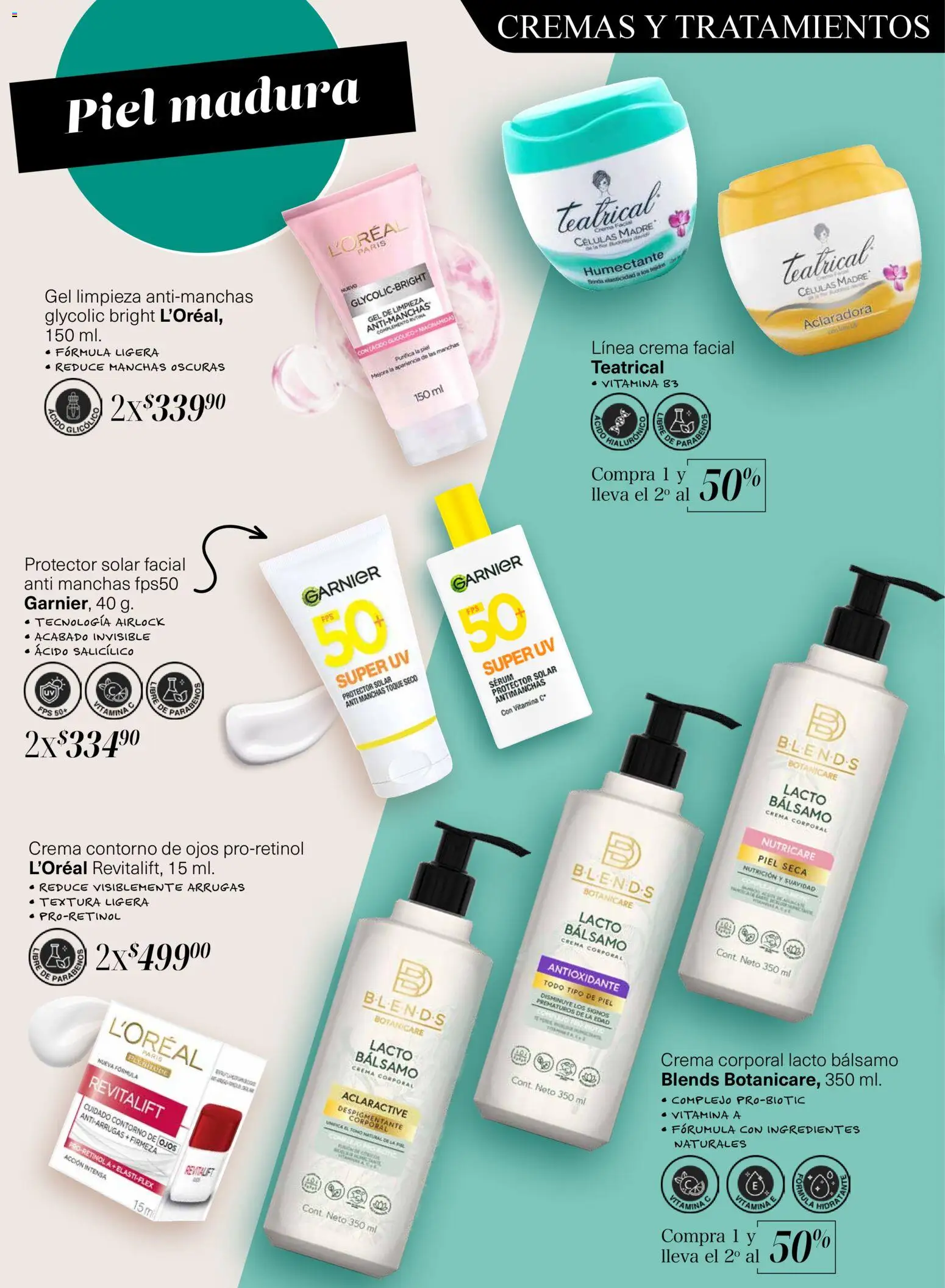 Nuevas ofertas de Soriana válidas en toda la República Mexicana desde el 30.10.2025. ¡Encuentra las mejores ofertas en Soriana - Descubre tu belleza Glowing Híper Nacional! | Página: 15 | Productos: Serum, Crema, Bálsamo, Protector solar