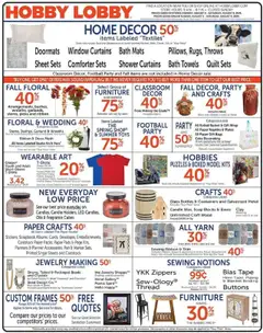Preview of Hobby Lobby weekly ads valid from 03.08.2025