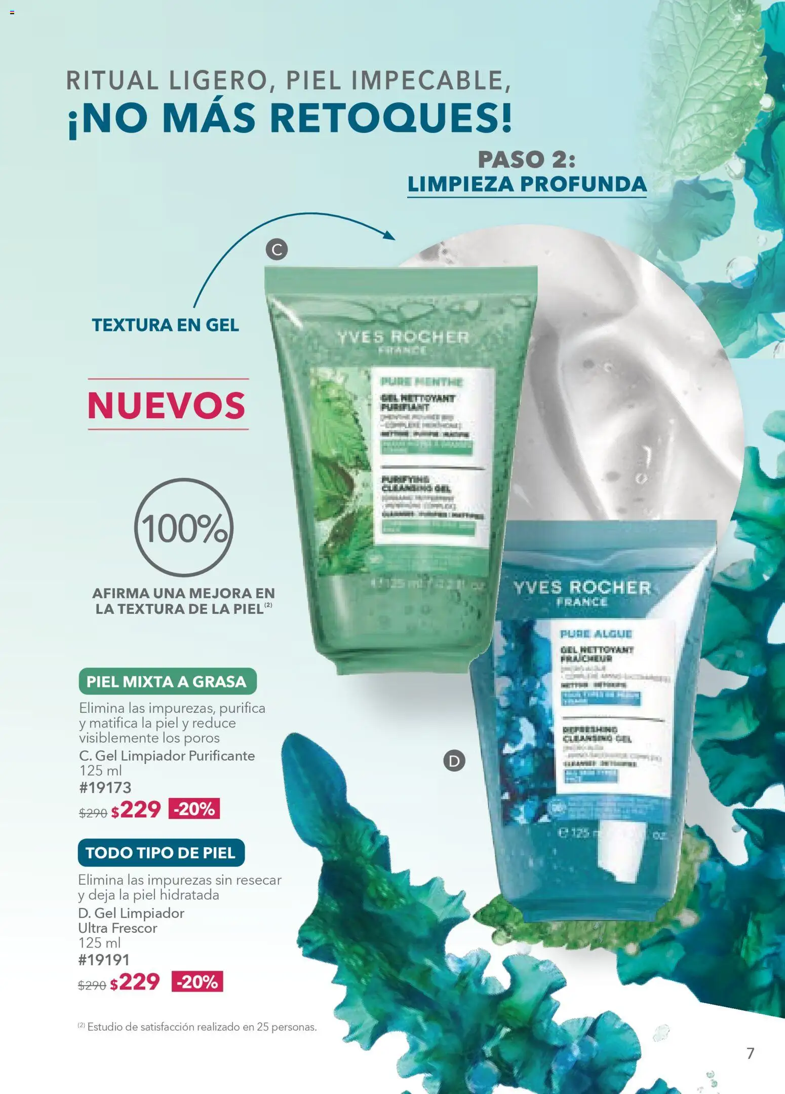 Nuevas ofertas de Yves Rocher válidas en toda la República Mexicana desde el 03.03.2026. ¡Encuentra las mejores ofertas en Yves Rocher campaña 4 2026! | Página: 7 | Productos: Limpiador