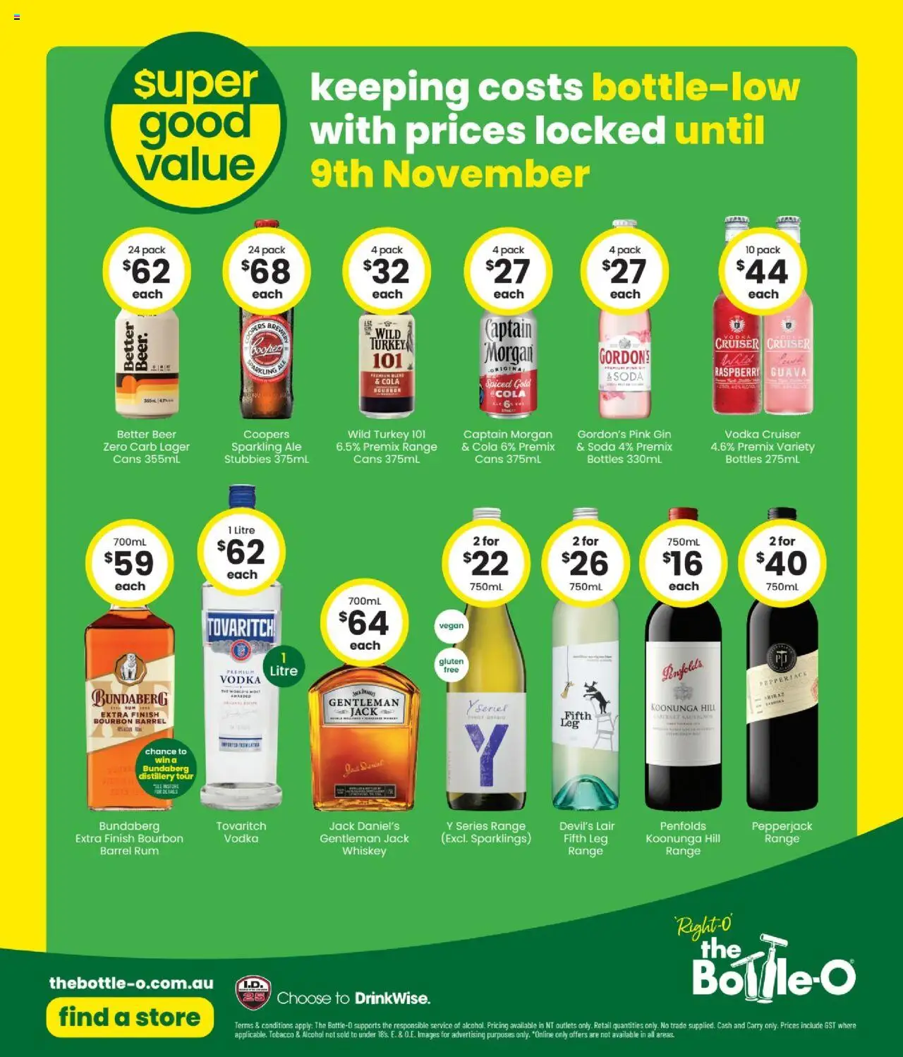 The Bottle-O catalogue - valid from 15.09.2025 | Page: 8 | Products: Fur, Whiskey, Turkey, Raspberry